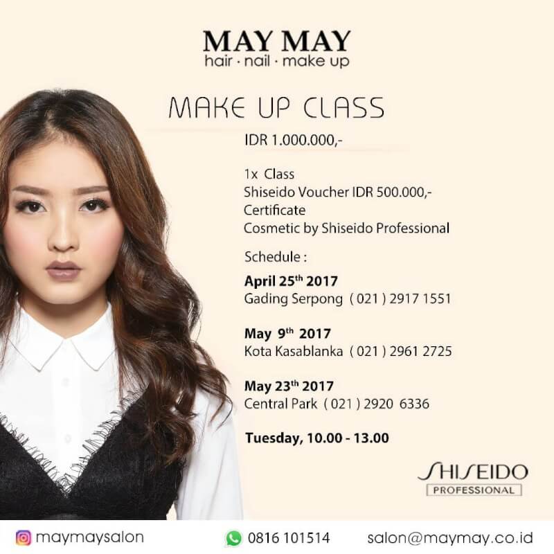 may may salon special price make up class may may salon special price make up class