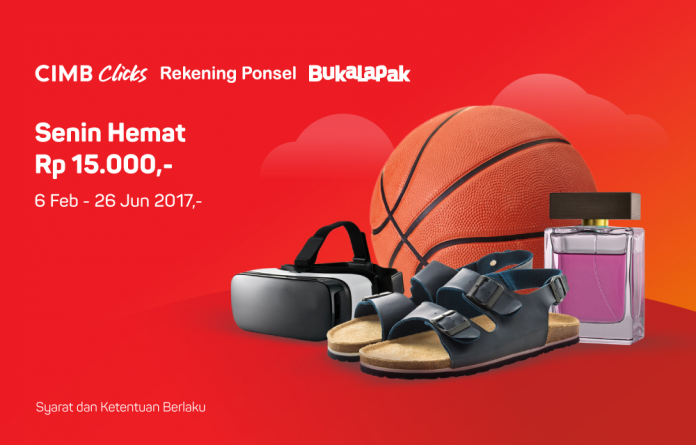 Bukalapak Cimb Niaga | bukalapak senin hemat pakai cimb niaga dapat potongan Bukalapak Cimb Niaga | bukalapak senin hemat pakai cimb niaga dapat potongan