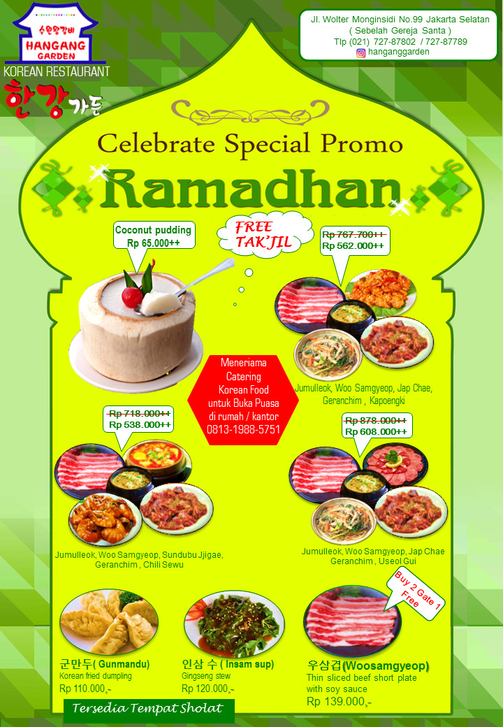 Han Gang Celebrate Ramadhan - Special Promo