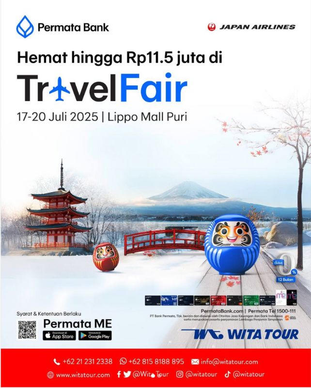Travel Fair Permata Bank x Japan Airlines 2025