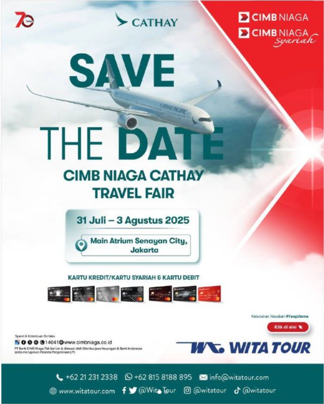 CIMB Niaga Cathay Travel Fair 2025