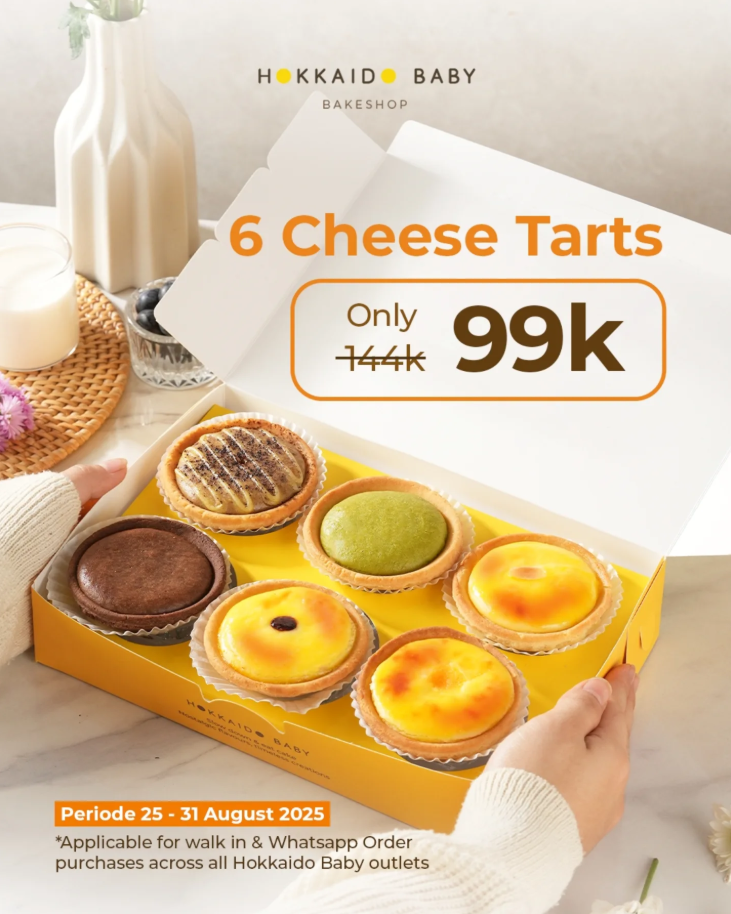 6 CHEESE TARTS
