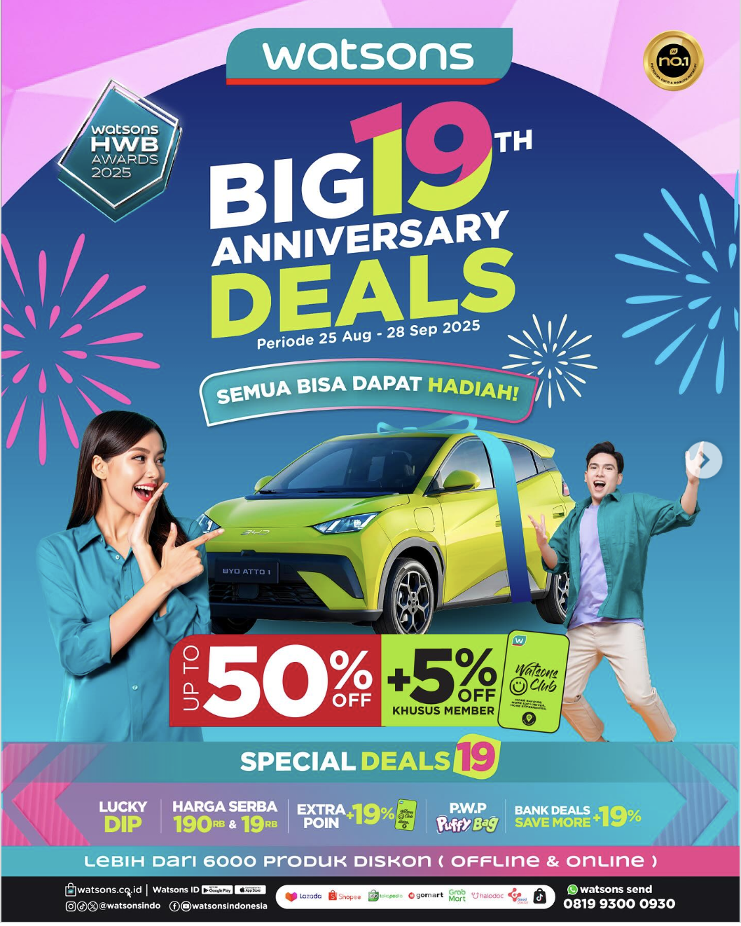 Big 19th Anniversary Deals