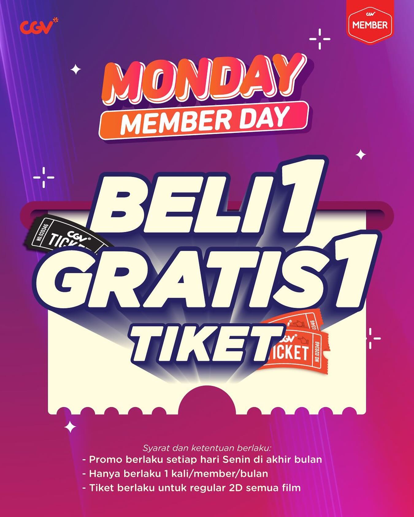 MONDAY MEMBER DAY
