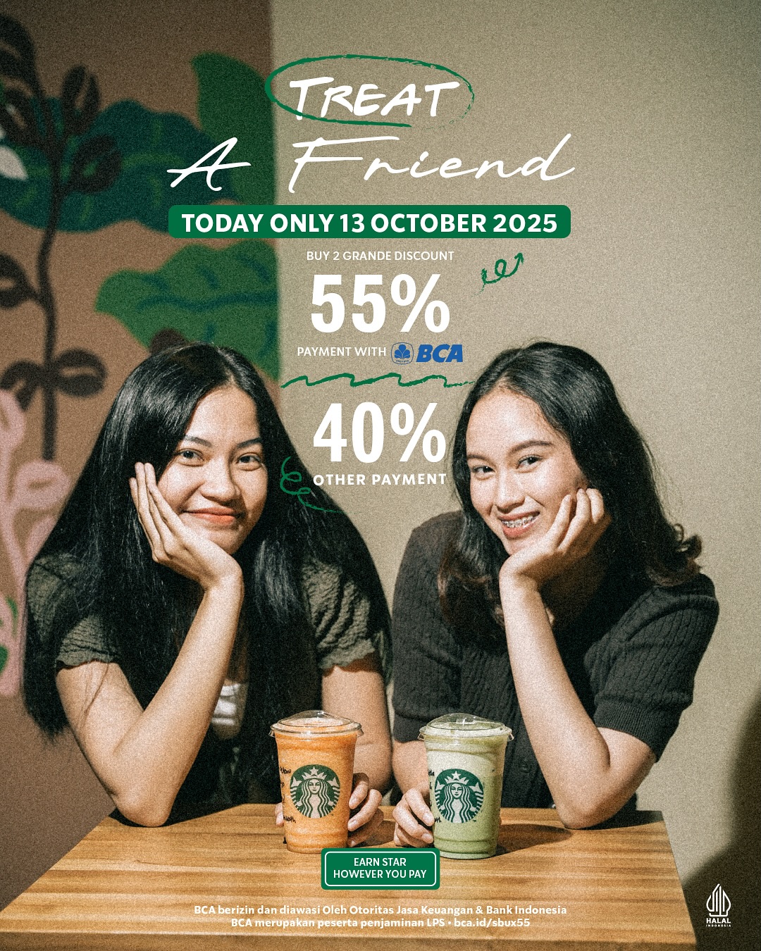 TREAT A FRIEND