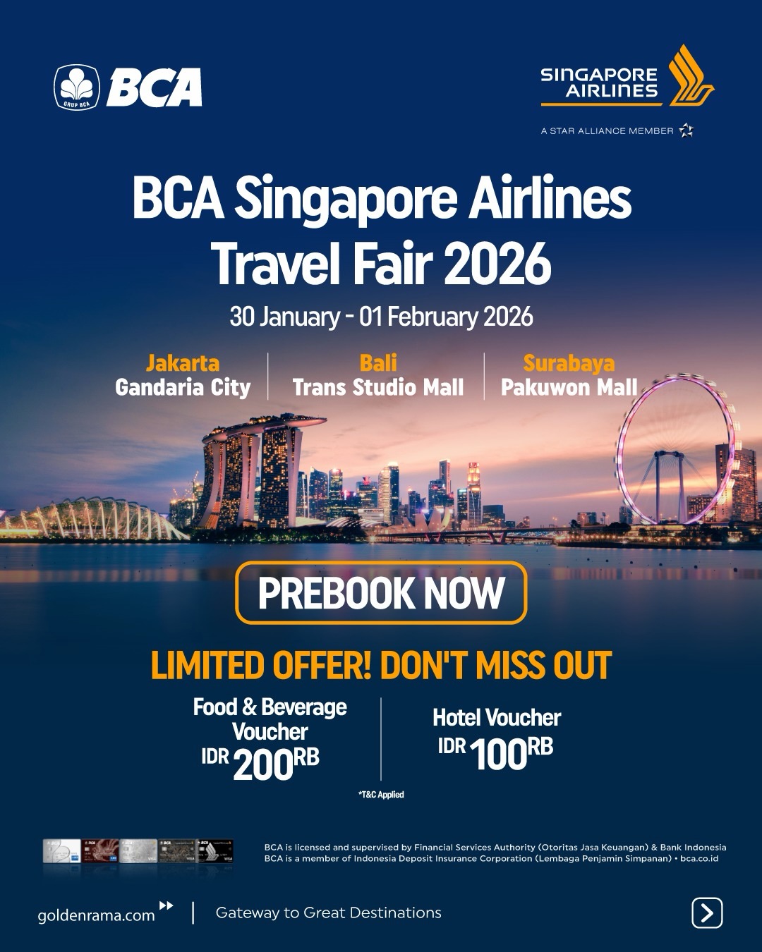 BCA SINGAPORE AIRLINES