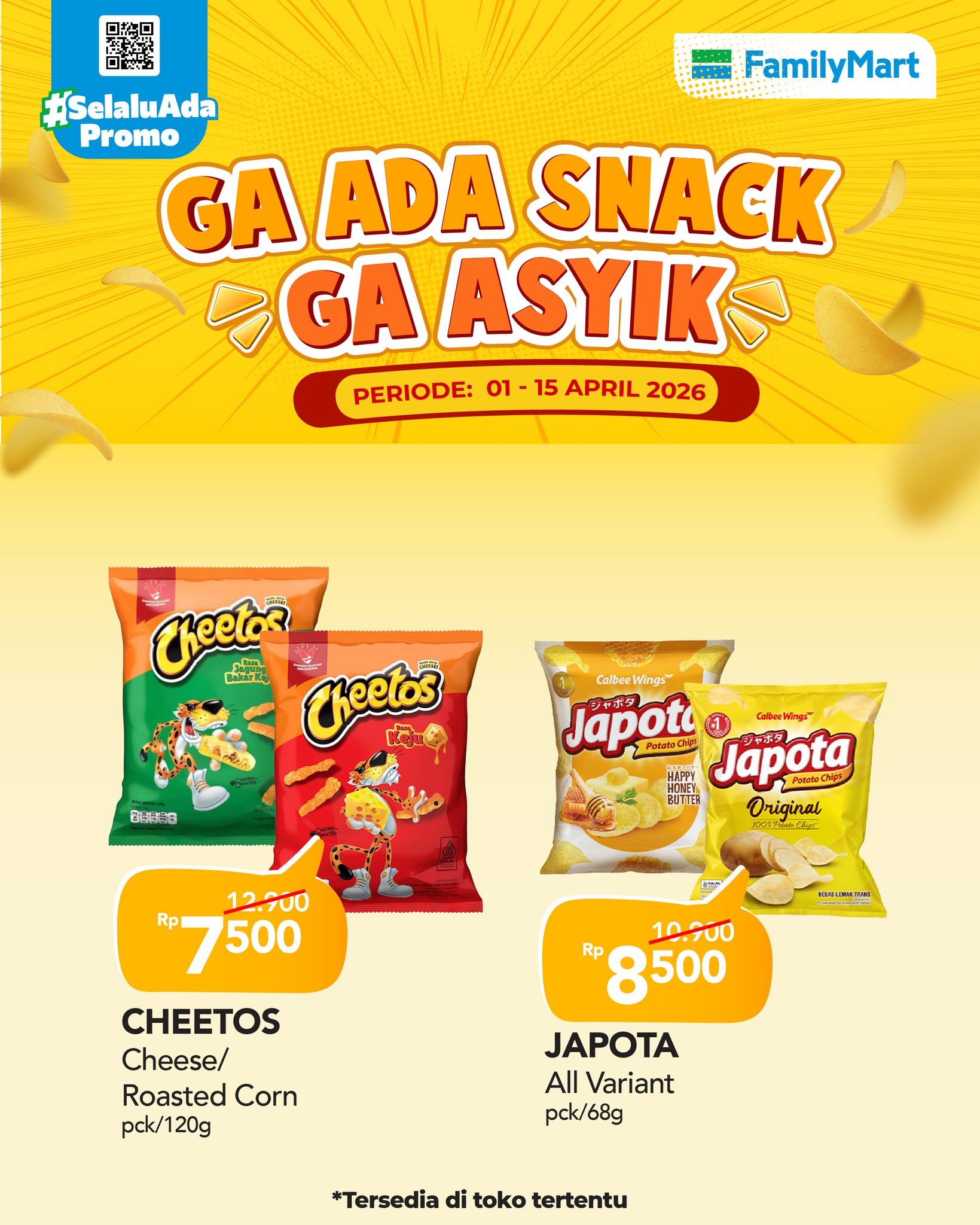 GA ADA SNACK GA ASIK