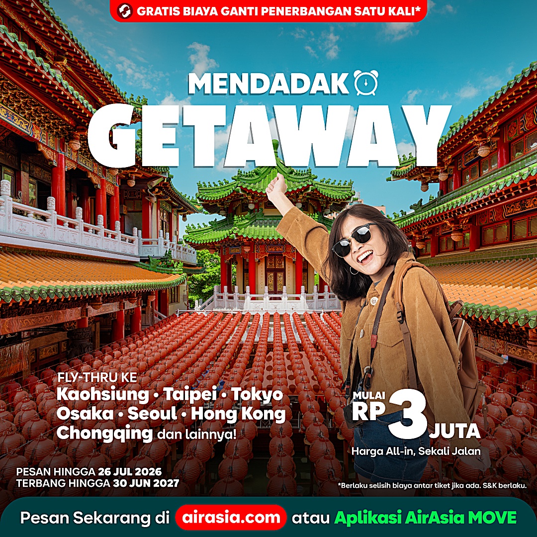 MENDADAK GETAWAY