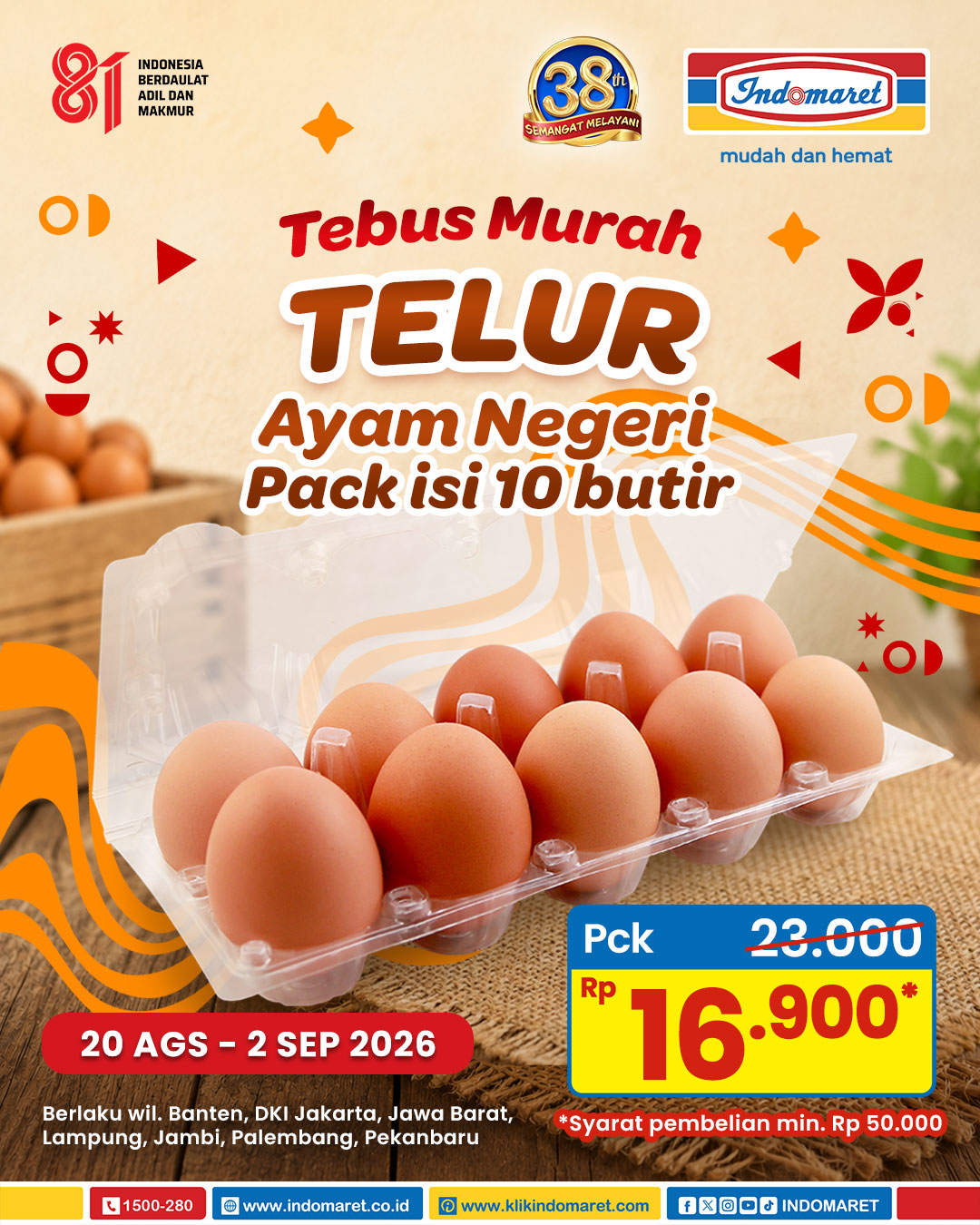 TEBUS MURAH TELUR