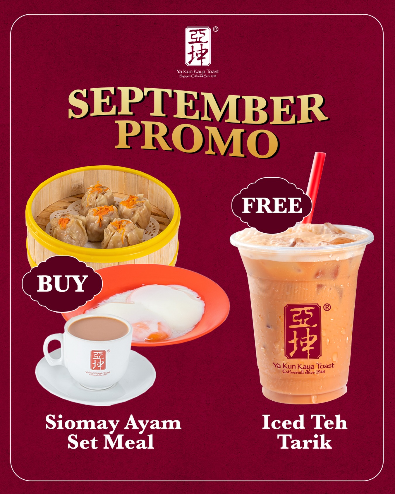SEPTEMBER PROMO