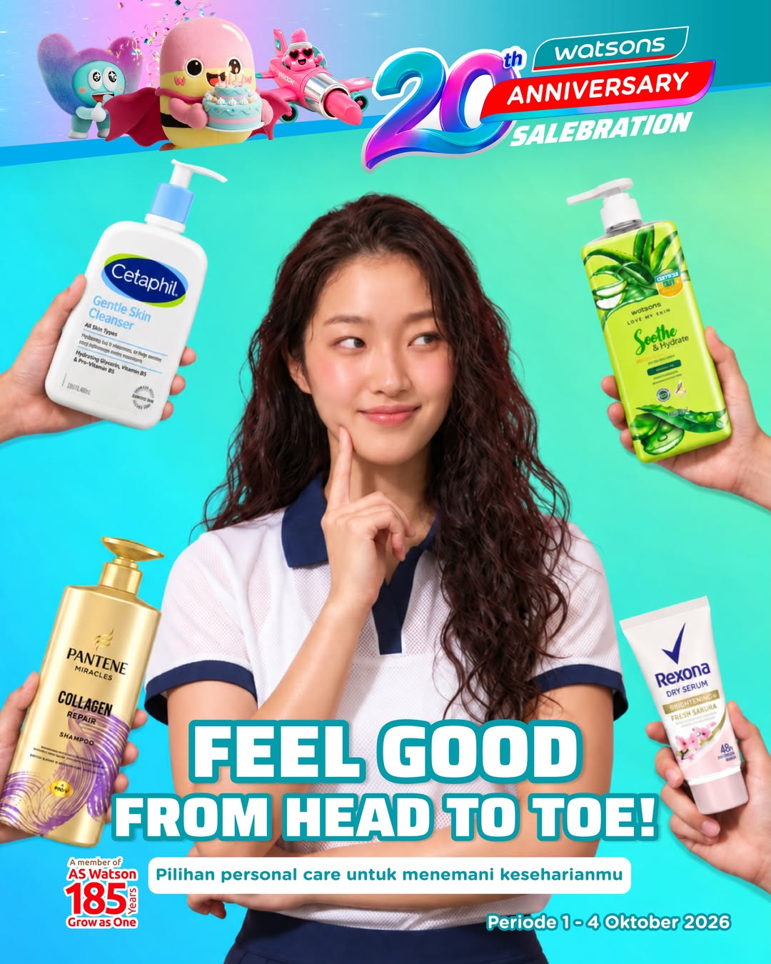 FEEL GOOD FROM HEAD TO TOE