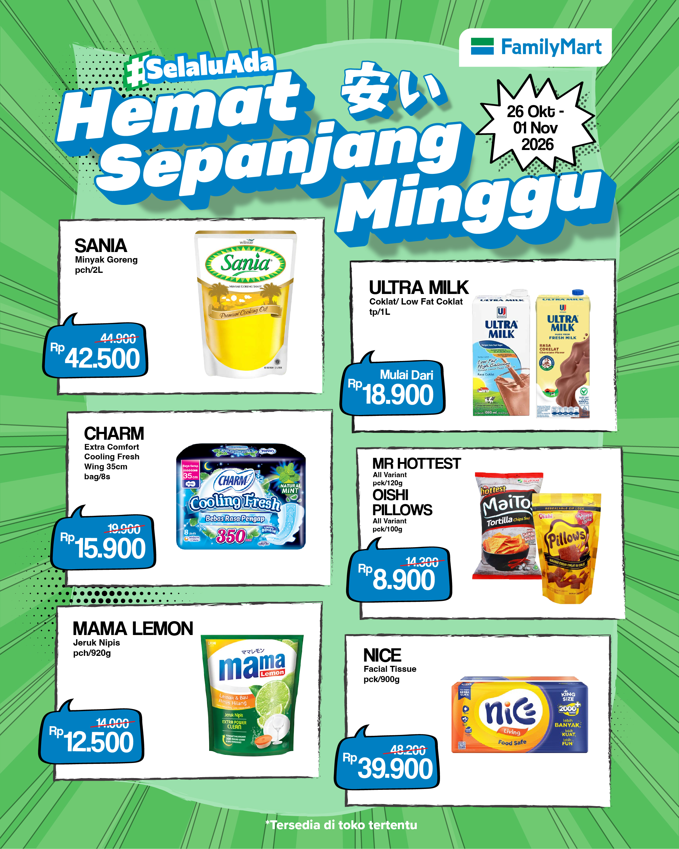 HEMAT SEPANJANG MINGGU