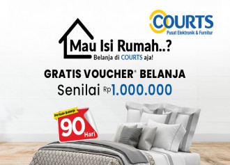 Gratis Voucher Belanja Senilai Rp. 1.000.000