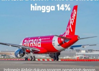 Diskon Tiket Domestik Hingga 14%