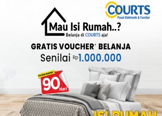 Gratis Voucher Belanja Senilai Rp. 1.000.000