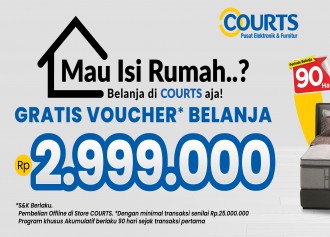 Gratis Voucher Belanja Rp. 2.999.000